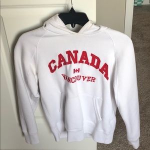 Youth white sweatshirt